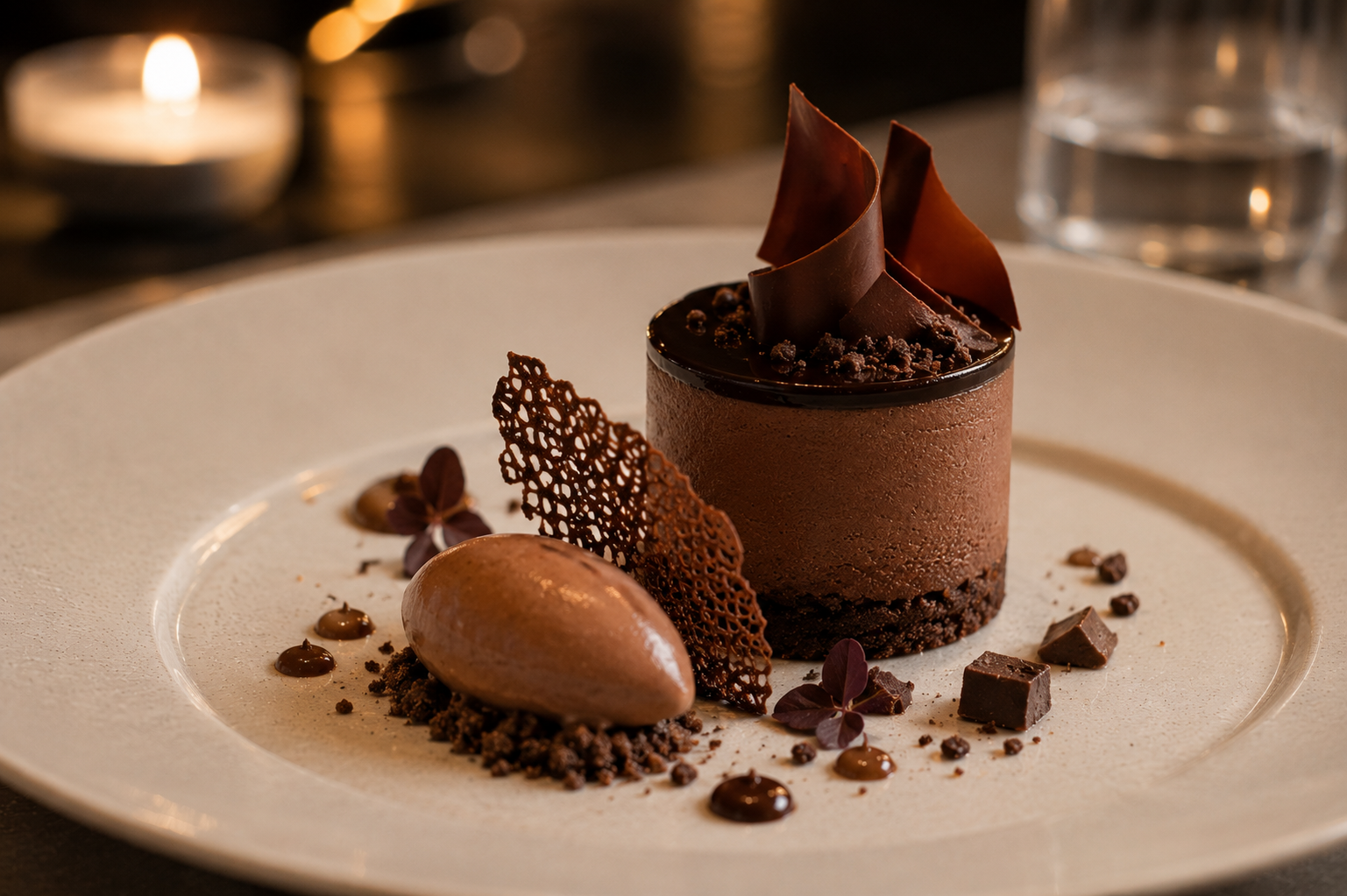 Schokoladen-Dessert