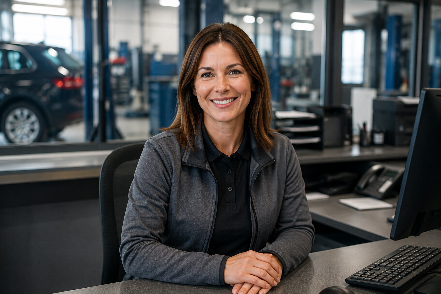 Nadine Krüger aus der Serviceannahme