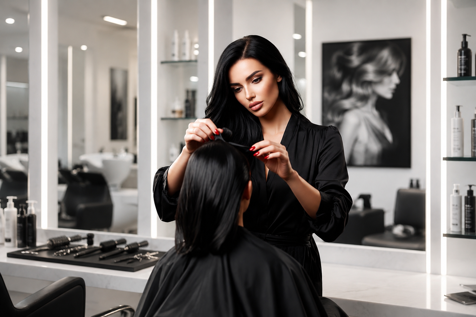 Webseiten-Demo für Beauty und Friseur