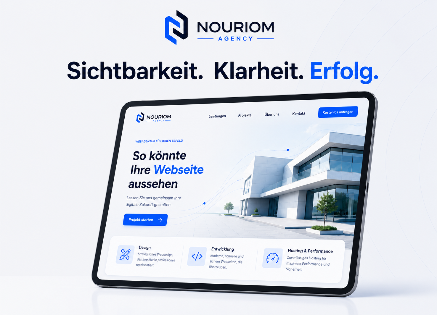 Webseiten-Konzept für bessere lokale Sichtbarkeit